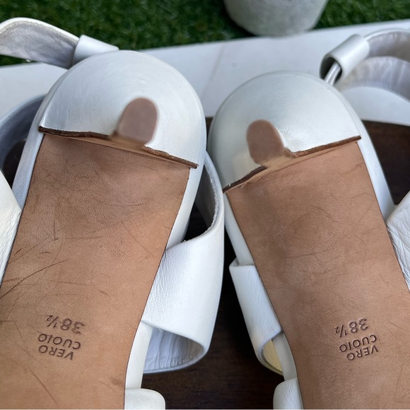 3.1 Phillip Lim Women's White Leather Sandals - UK 38.5 US 8.5 - Picture 6 of 10